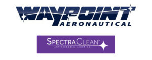 Waypoint Aeronautical logo and SpectraClean logo