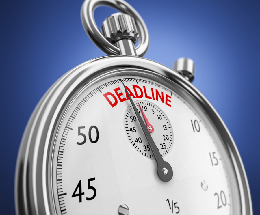 When is a deadline not a deadline?